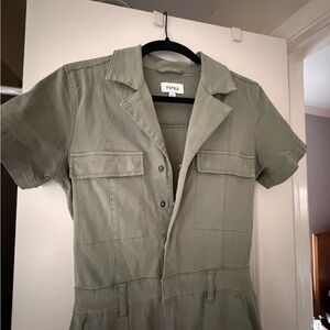 Fjällräven Olive Green Jumpsuit